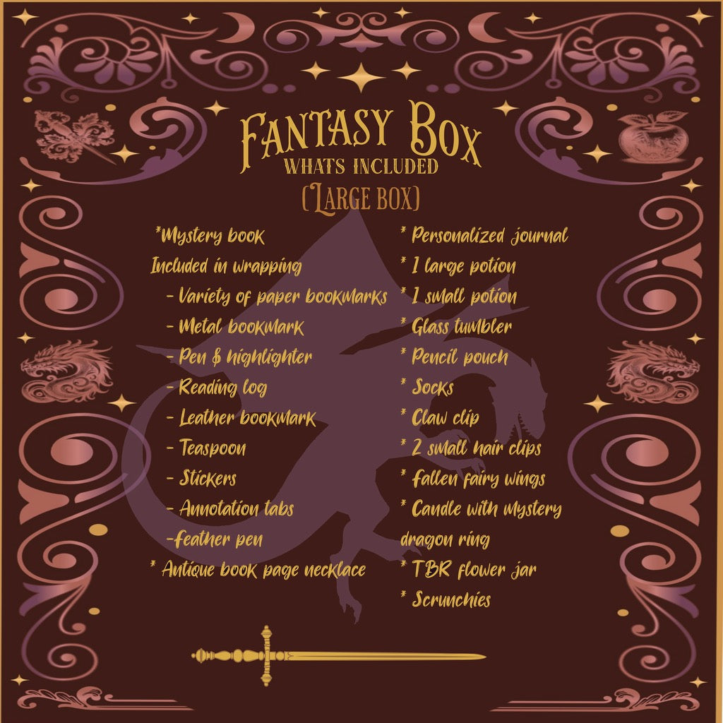 Large Fantasy Blind Date With A Book Box
