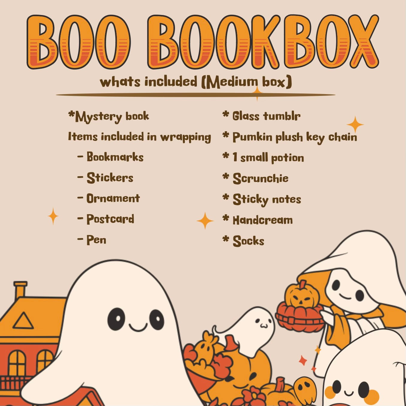 Medium Halloween Blind Date With A Boo Book Box